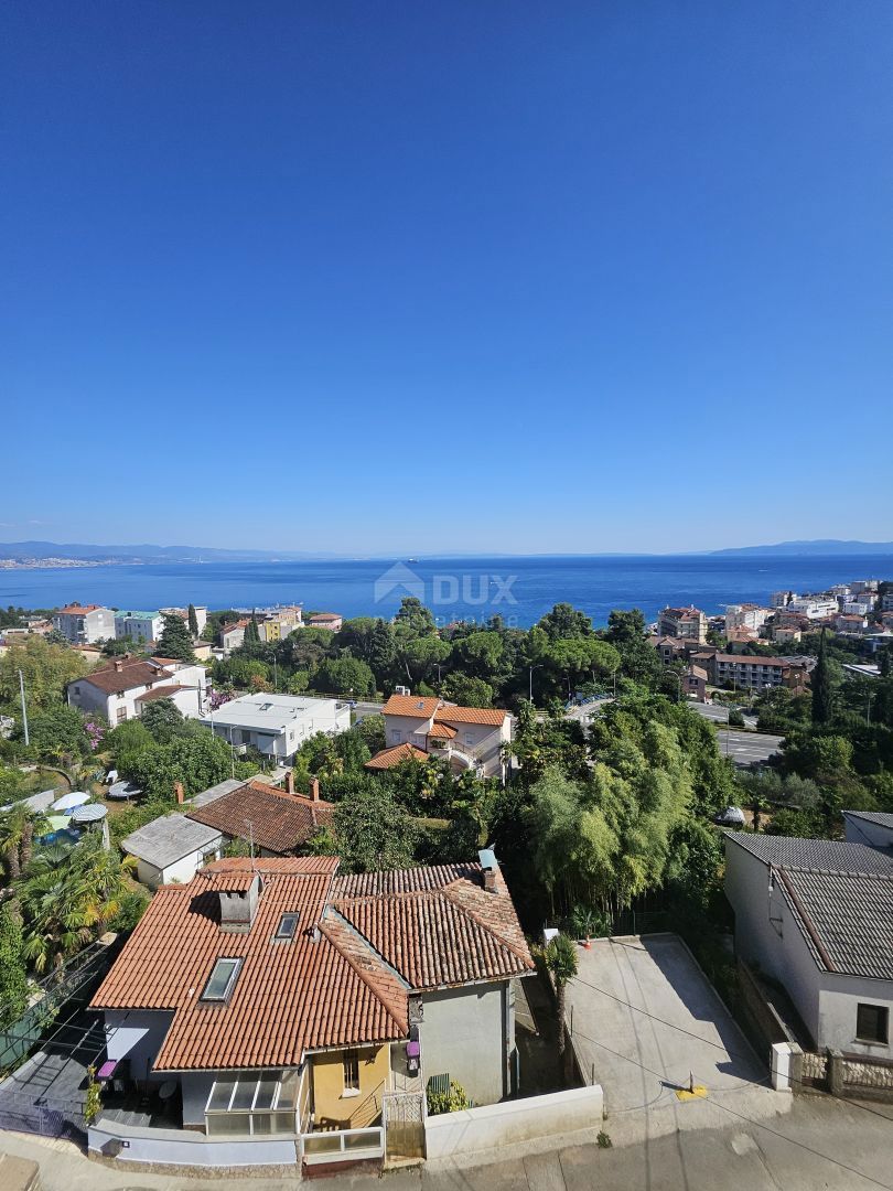 OPATIJA, CENTER - stanovanje v visokem pritličju 185m2 s panoramskim pogledom na morje S1