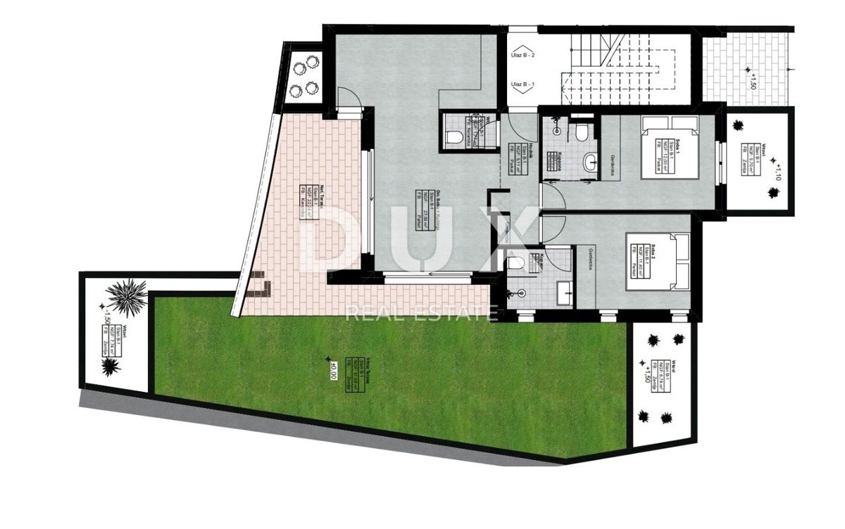 Stanovanje Lovran, 121,19m2