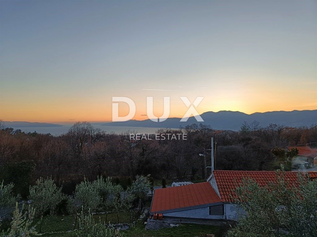 RIJEKA, DRENOVA - zazidljivo zemljišče 1.370 m2 s pogledom na morje za stanovanjski objekt / stanovanja / stanovanja / družinsko hišo / vilo! PRILOŽNOST!!!