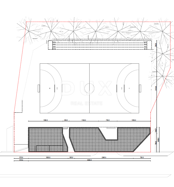 RIJEKA, PEĆINE - zemljišče 2. red do morja 3072m2 za športni center z garažami / hotel