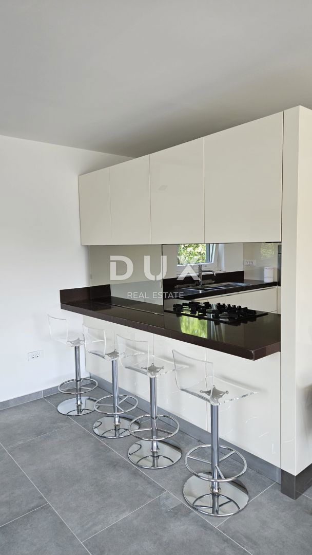 KASTAV, SRDOČI, REŠETARI - penthouse stanovanje, novogradnja, 120m2, dnevna soba + 3 spalnice, pogled na morje in garaža