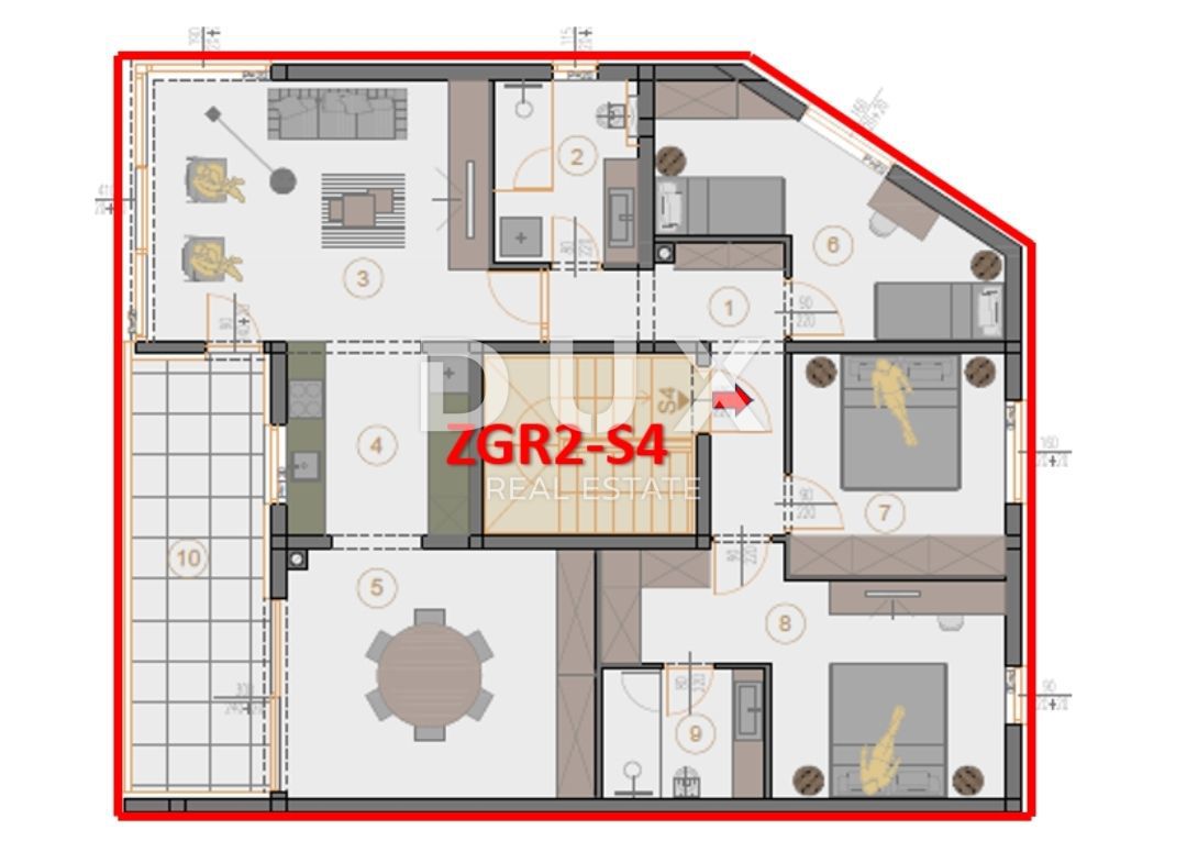 ISTRA, PULA - Penthouse 133,27 m2 v bližini morja!