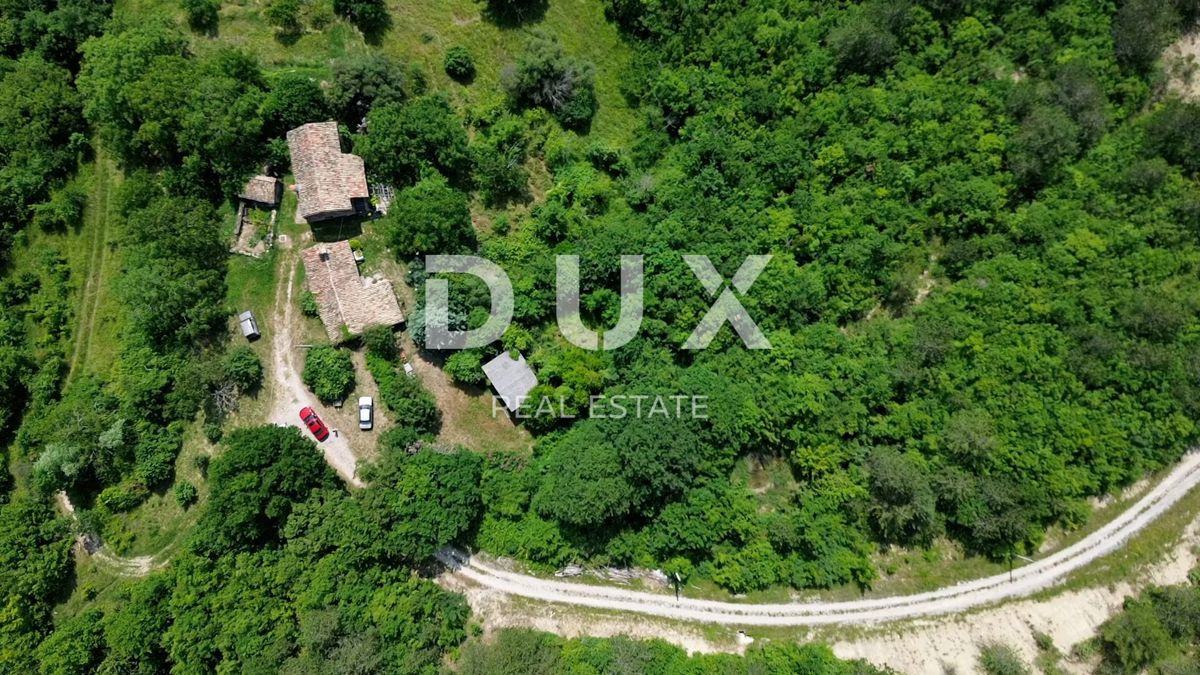 ISTRA, CEROVLJE, OKOLICA - Edinstvena priložnost na trgu! Osamljena vasica, velika 20 hektarjev