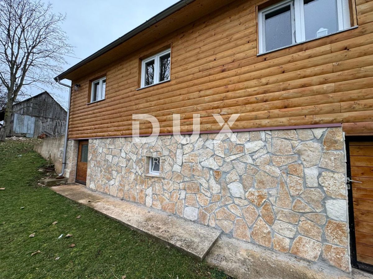 PERUŠIĆ, STUDENCI - Čudovita počitniška hiša na 50.000 m2 zemljišča