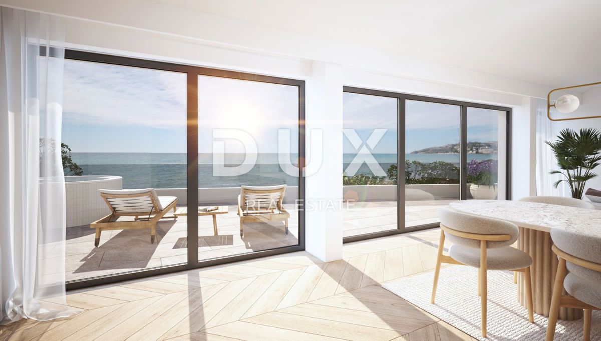 OPATIJA, CENTER - Novogradnja vrhunskega dizajna s pogledom na morje!
