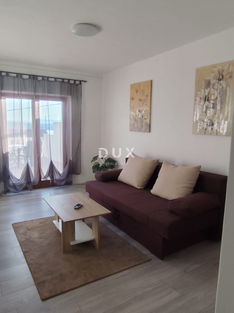 CRIKVENICA, DRAMALJ - apartma s prostorno teraso in čudovitim pogledom na morje