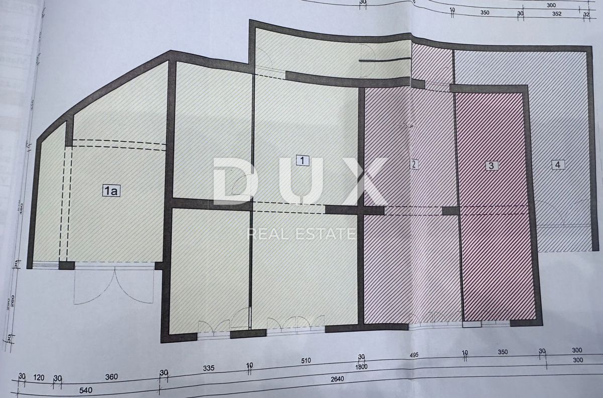 RIJEKA, KANTRIDA - Poslovni prostori 141 m² s 4 parkirnimi mesti na izjemni lokaciji!