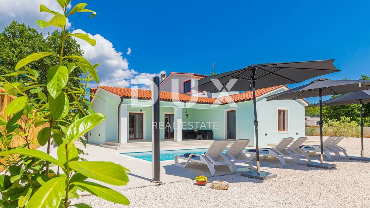 ISTRA, SVETVINČENAT - Očarljiva novogradnja z bazenom