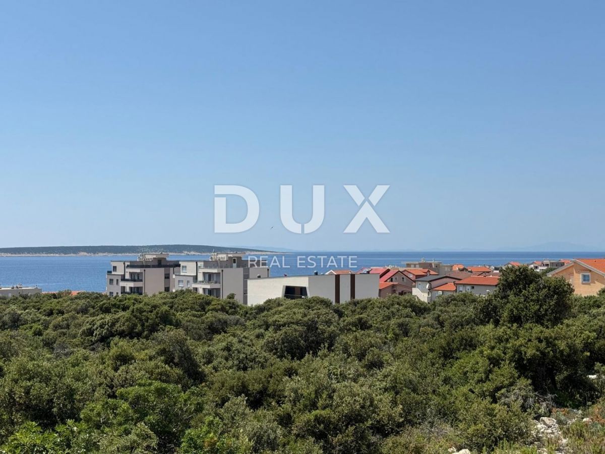 OTOK PAG, MANDRE, vrhunska hiša z bazenom, novogradnja.