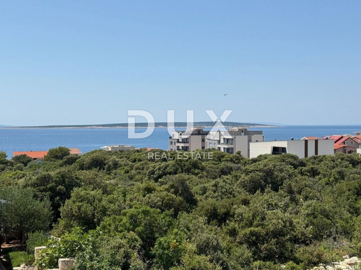 OTOK PAG, MANDRE, vrhunska hiša z bazenom, novogradnja.