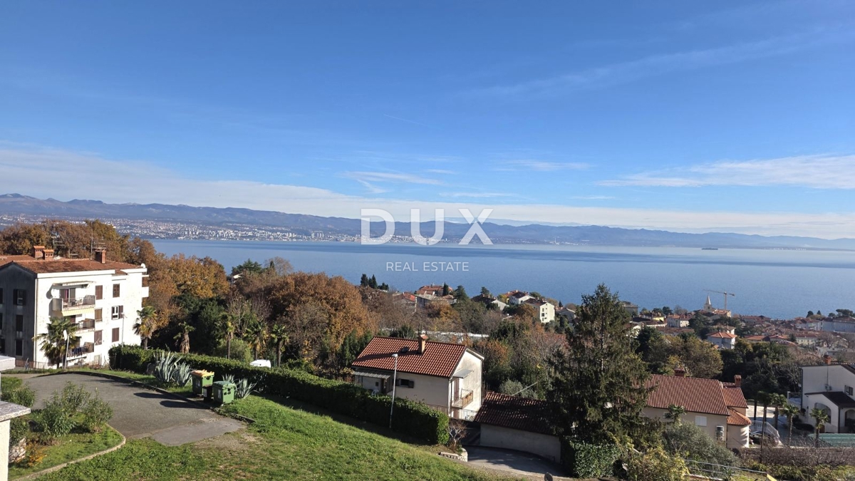OPATIJA, LOVRAN - Klasično stanovanje z 1 spalnico in pogledom na morje