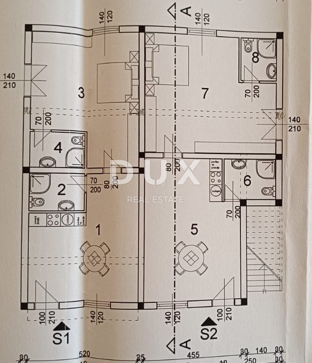 BIOGRAD NA MORU - EKSKLUZIVNA PRILOŽNOST - HIŠA S 4 APARTMAJI IN PROSTORNIM APARTMAJEM - CENTER!