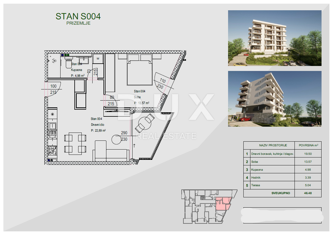 Stanovanje Zamet, Rijeka, 100m2