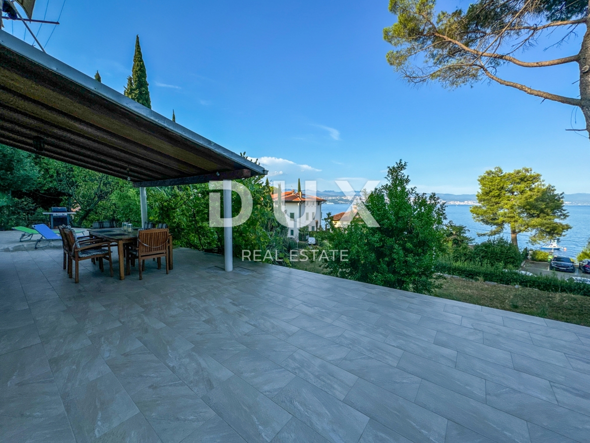 OPATIJA, IČIĆI - stanovanje s čudovito teraso, druga vrsta do morja, v odličnem stanju, razgled, parkirišče