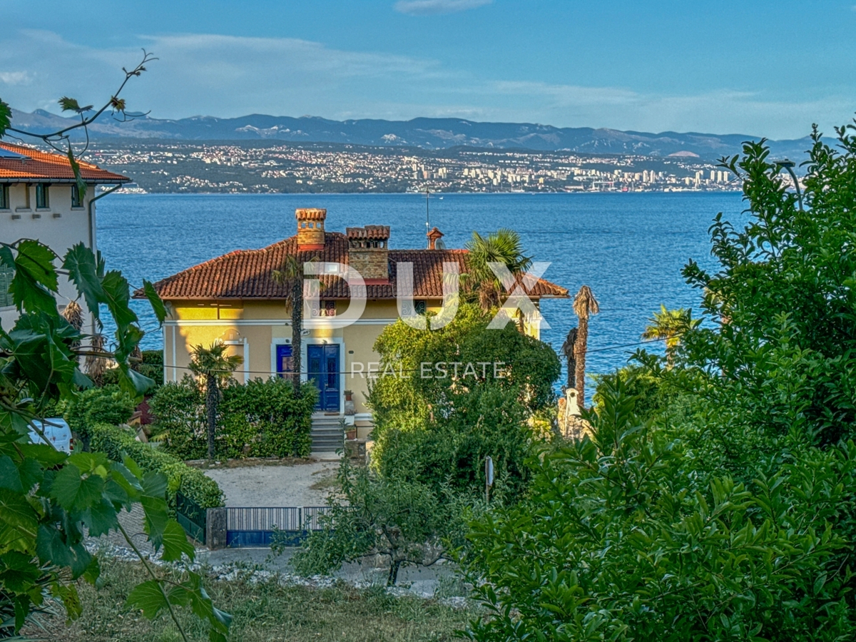 OPATIJA, IČIĆI - stanovanje s čudovito teraso, druga vrsta do morja, v odličnem stanju, razgled, parkirišče