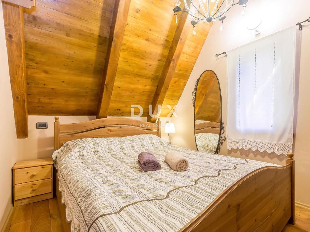 GORSKI KOTAR, LIČ - Čudovita pravljična hiša, obdana z zelenjem!