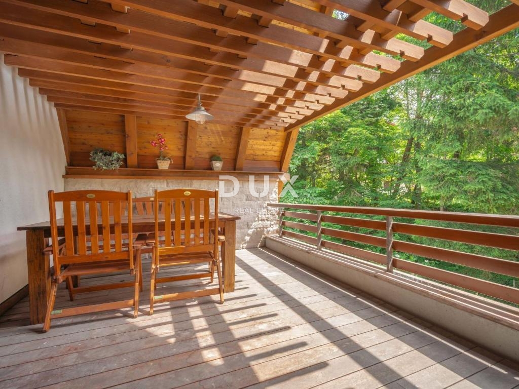 GORSKI KOTAR, LIČ - Čudovita pravljična hiša, obdana z zelenjem!