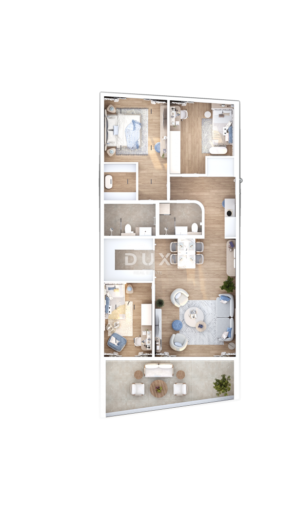 Stanovanje Zamet, Rijeka, 127m2