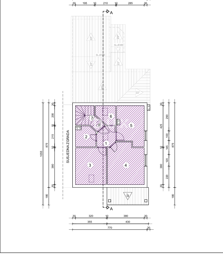 OTOK KRK, OMIŠALJ - Apartma 2 spalnici + dnevna soba 50 m2