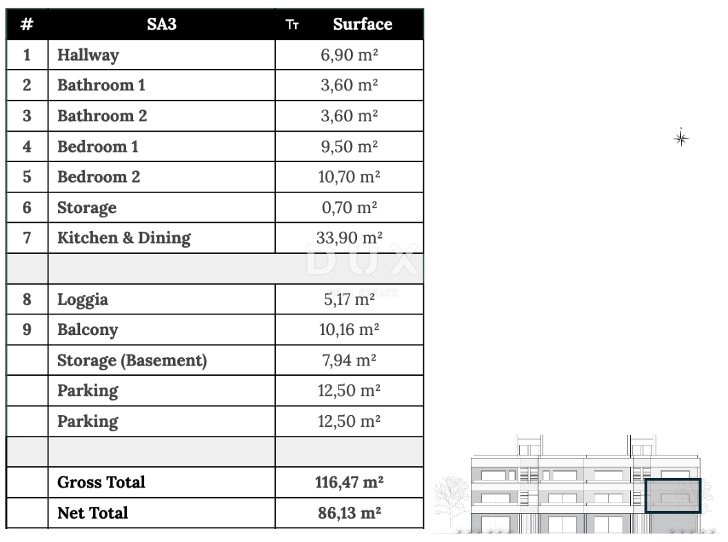 ZADAR, ZATON - Apartma s pogledom na morje 95 metrov od morja! SA3