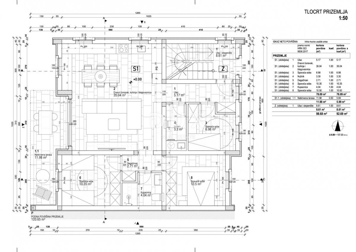 ISTRA, ROVINJ - Stanovanje v pritličju novogradnje