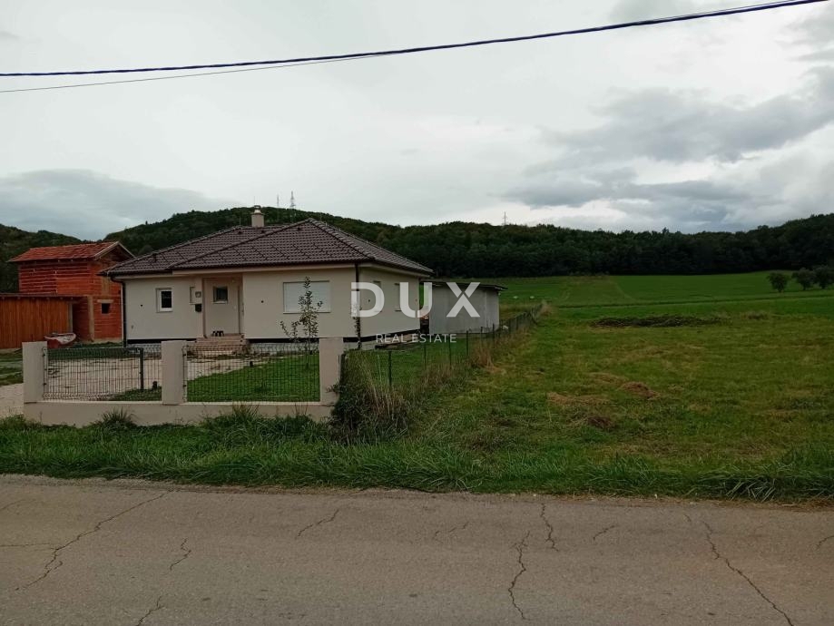 LIKA, OTOČAC, PROZOR - zazidljivo zemljišče 1120m2 v bližini reke Gacke za gradnjo stanovanjskih blokov - stanovanja / družinske hiše / hiše za najem z bazenom 