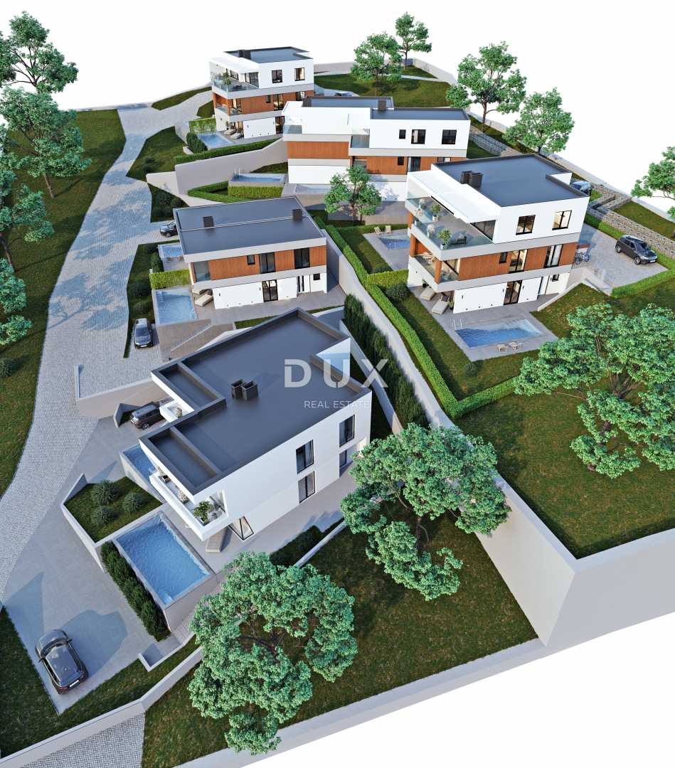 OPATIJA, LOVRAN – luksuzne rezidence z zasebnim bazenom in panoramskim pogledom na morje