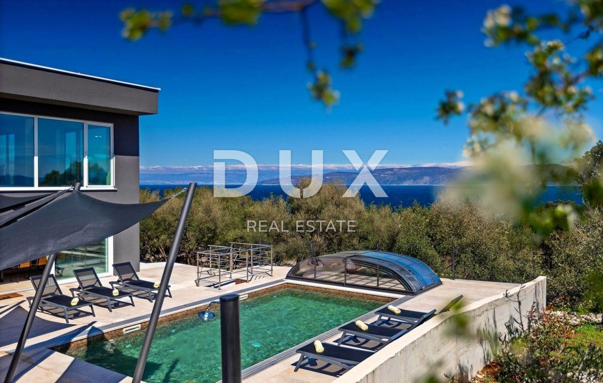 ISTRA, RABAC - Vila s panoramskim pogledom na morje