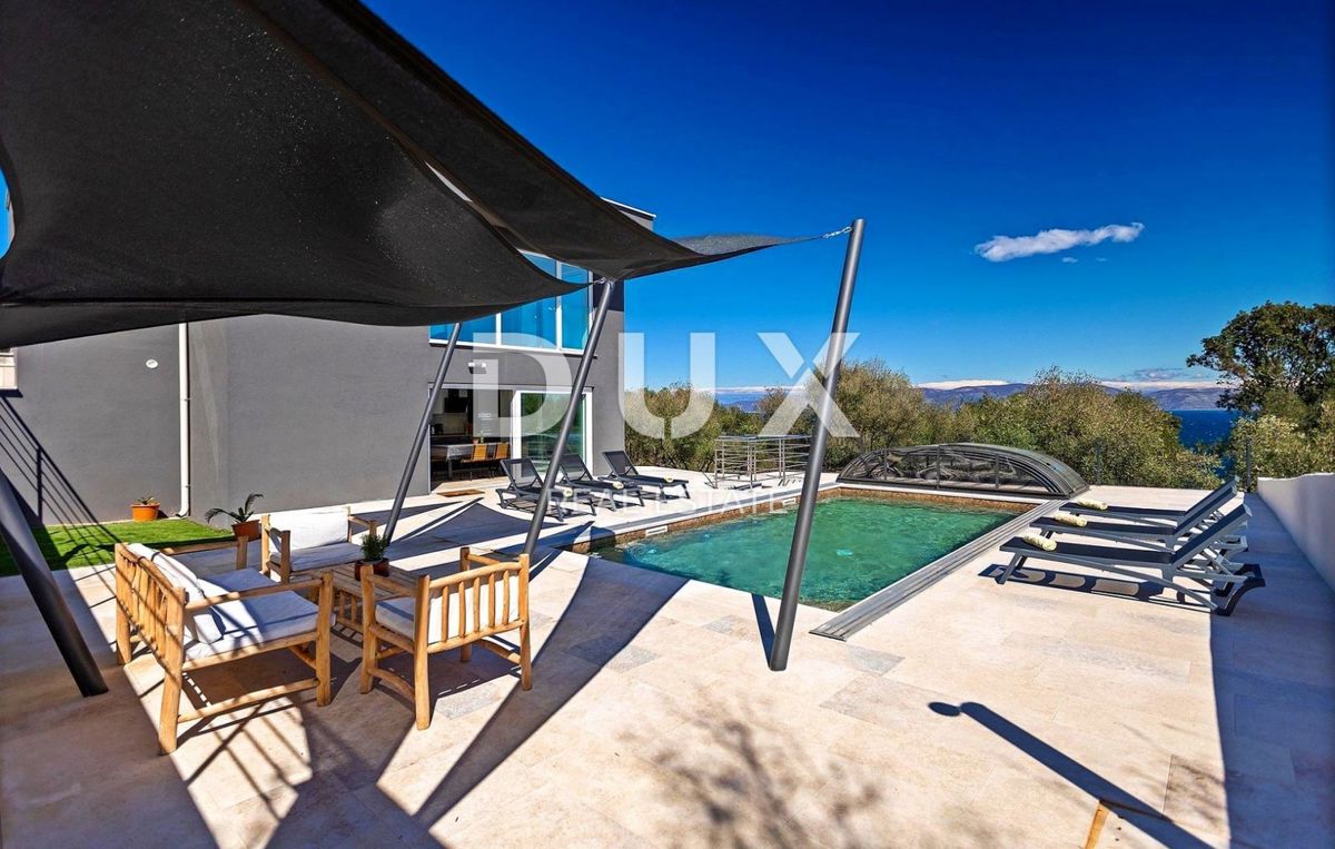 ISTRA, RABAC - Vila s panoramskim pogledom na morje