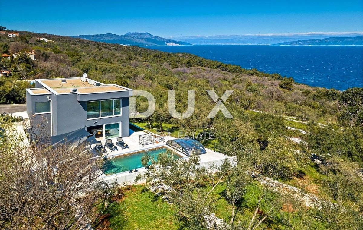 ISTRA, RABAC - Vila s panoramskim pogledom na morje