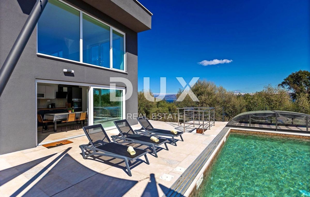 ISTRA, RABAC - Vila s panoramskim pogledom na morje