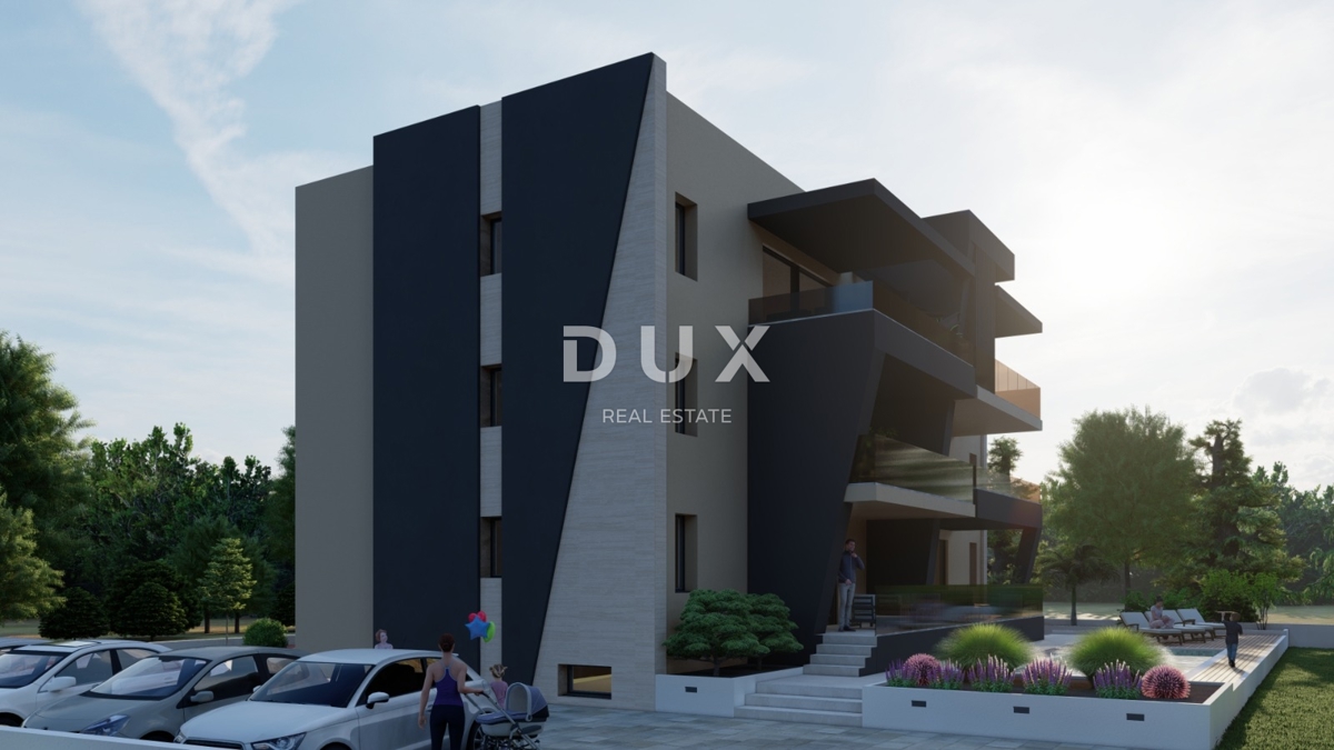 ZADAR, SUKOŠAN - Vrhunski penthouse! Talno ogrevanje, ogrevan bazen, 120 metrov od morja, strešna terasa...! S5