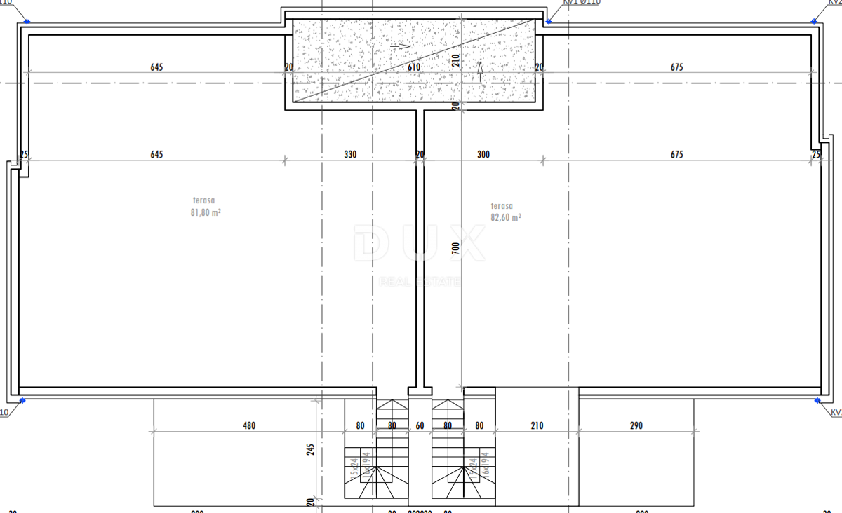 ZADAR, SUKOŠAN - Vrhunski penthouse! Talno ogrevanje, ogrevan bazen, 120 metrov od morja, strešna terasa...! S5