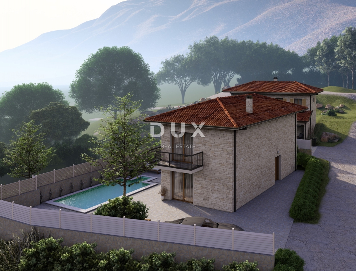 ISTRA, MOMJAN - AVTENTIČNA KAMNITA HIŠA S PROJEKTOM OBNOVE