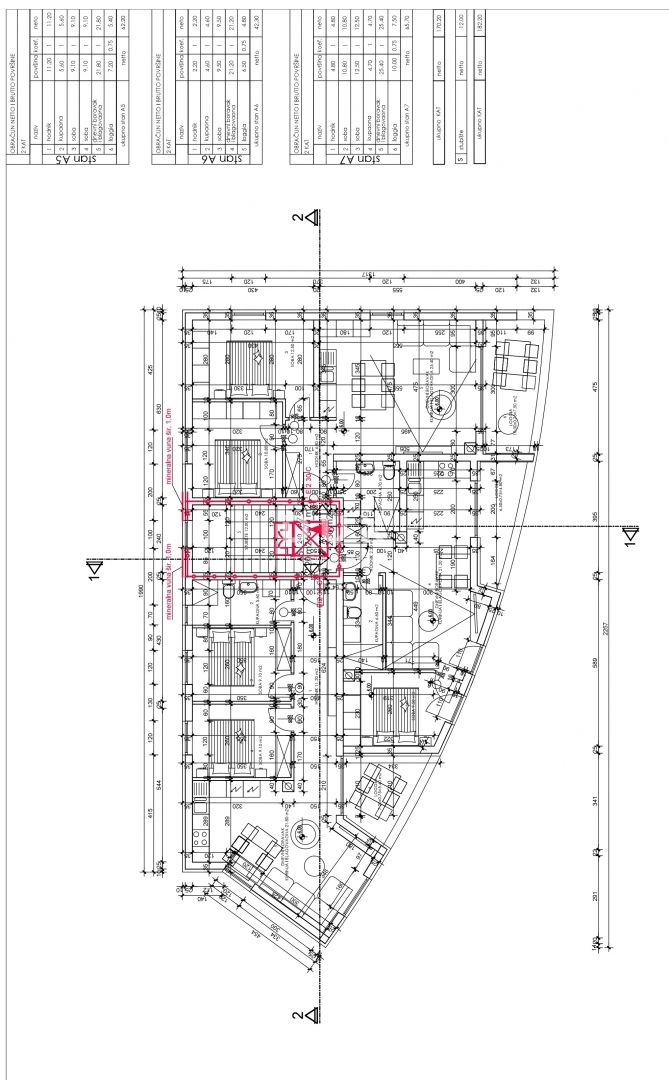 ISTRA, ŠTINJAN - Gradbeno zemljišče z gradbenim dovoljenjem za moderno stavbo s 7 stanovanji, le 500 m od plaž