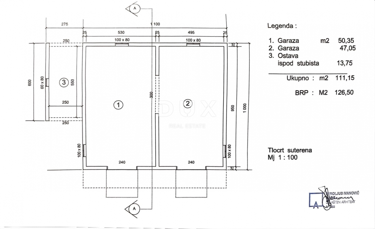 ISTRA, ŠIŠAN - Prostorna nedokončana hiša z veliko gradbeno parcelo
