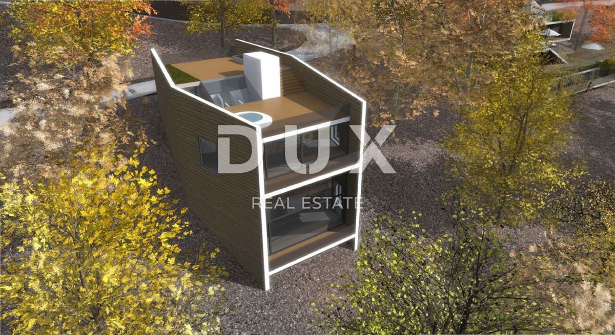 GORSKI KOTAR, FUŽINE - edinstven projekt v osrčju Gorskega Kotarja, zazidljivo zemljišče 2086 m2 s projektom za vilo, investicijska priložnost!