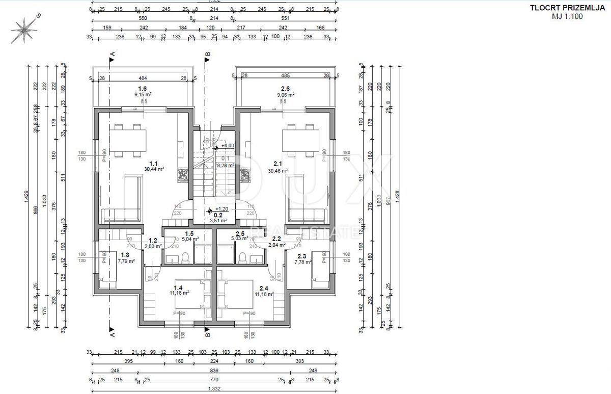 OTOK PAG, PAG - Apartma v gradnji blizu morja S3