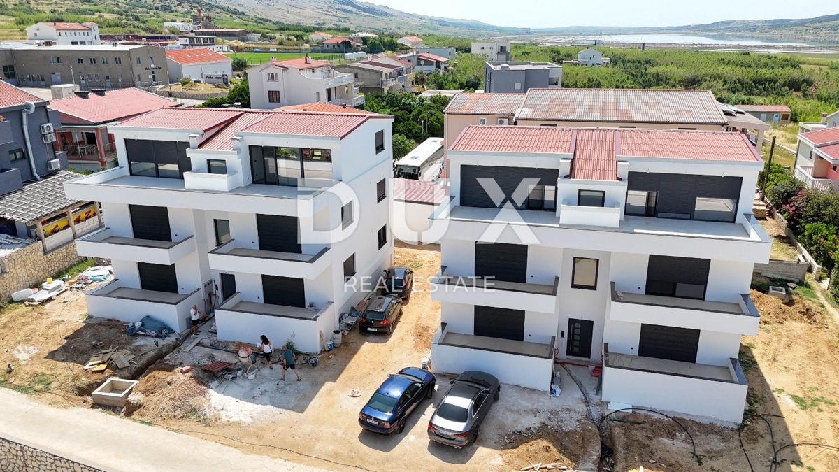 OTOK PAG, PAG - Apartma v gradnji blizu morja S3