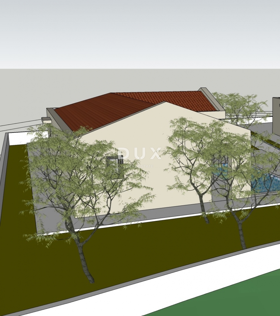 ISTRA, MARČANA - Premium projekt enonadstropne hiše z bazenom in kmetijskim zemljiščem