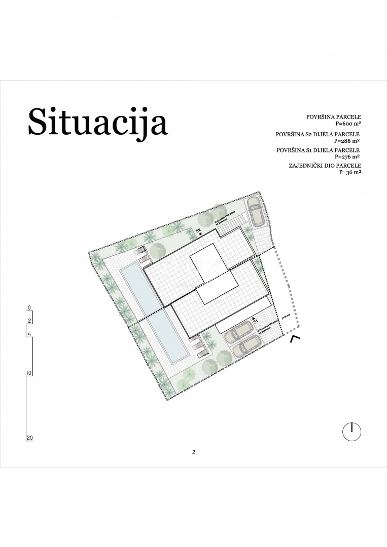 ŠIBENIK, VODICE – LUXUSNI DUPLEX z bazenom, strešno teraso in razgledom od zgoraj