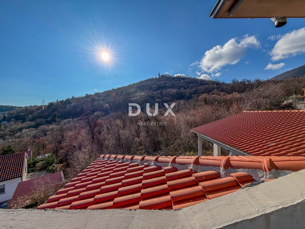 OPATIJA, BREGI - Idealna vila v bližini Opatije, skoraj dokončana, pogled na morje in čudovit vrt