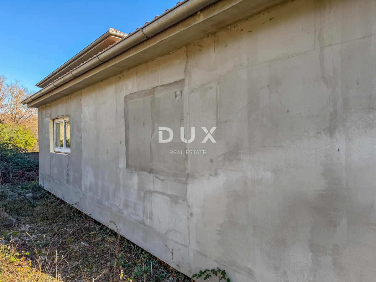 OPATIJA, BREGI - Idealna vila v bližini Opatije, skoraj dokončana, pogled na morje in čudovit vrt