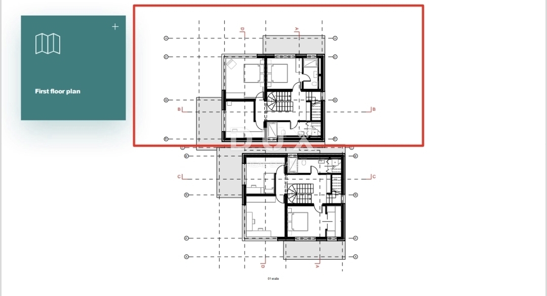 ISTRA, POREČ - Visokokakovostna moderna polsamostojna vila, le 1800 m od morja