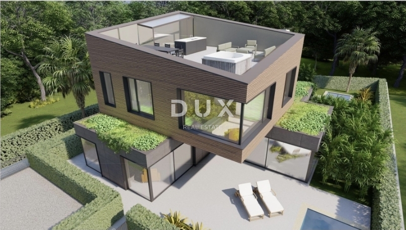 ISTRA, POREČ - Visokokakovostna moderna polsamostojna vila, le 1800 m od morja