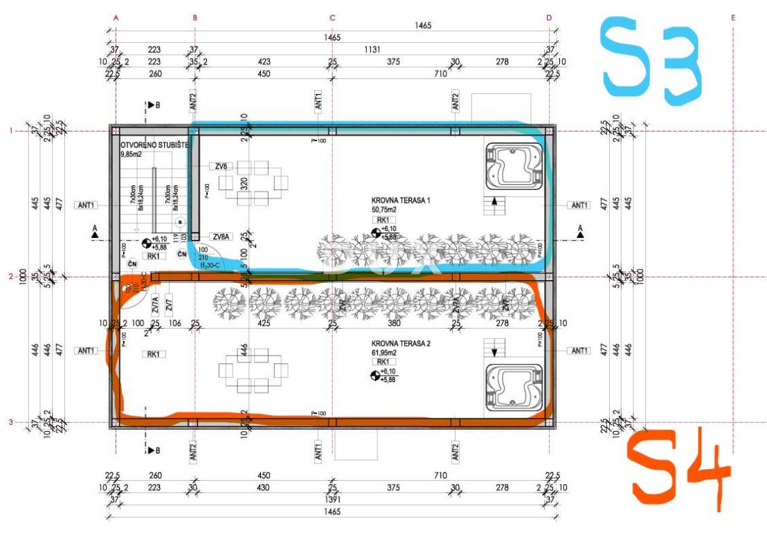 ZADAR, VRSI MULO - Novogradnja na iskani lokaciji! 2S+DB! S4