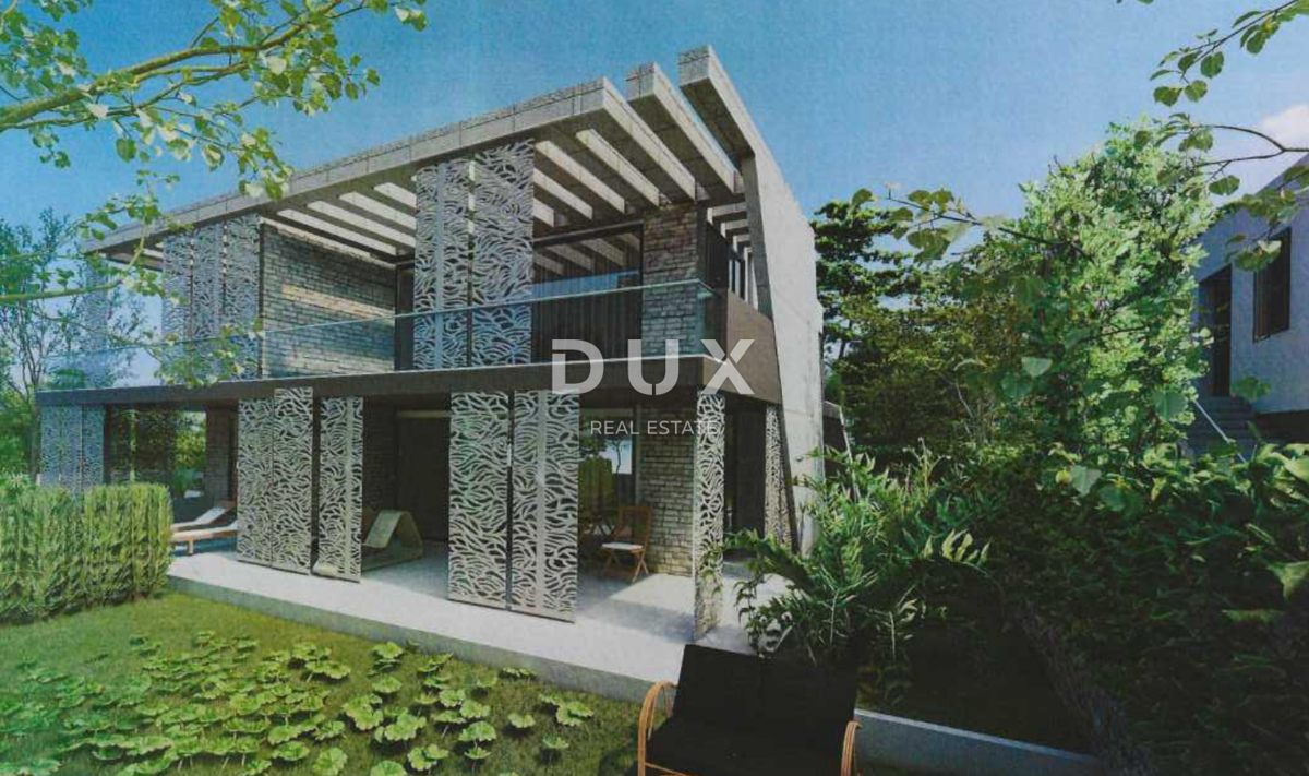 ZADAR, ZATON - Projekt 12 stanovanj! Gradbeno dovoljenje! 2. vrsta do morja!