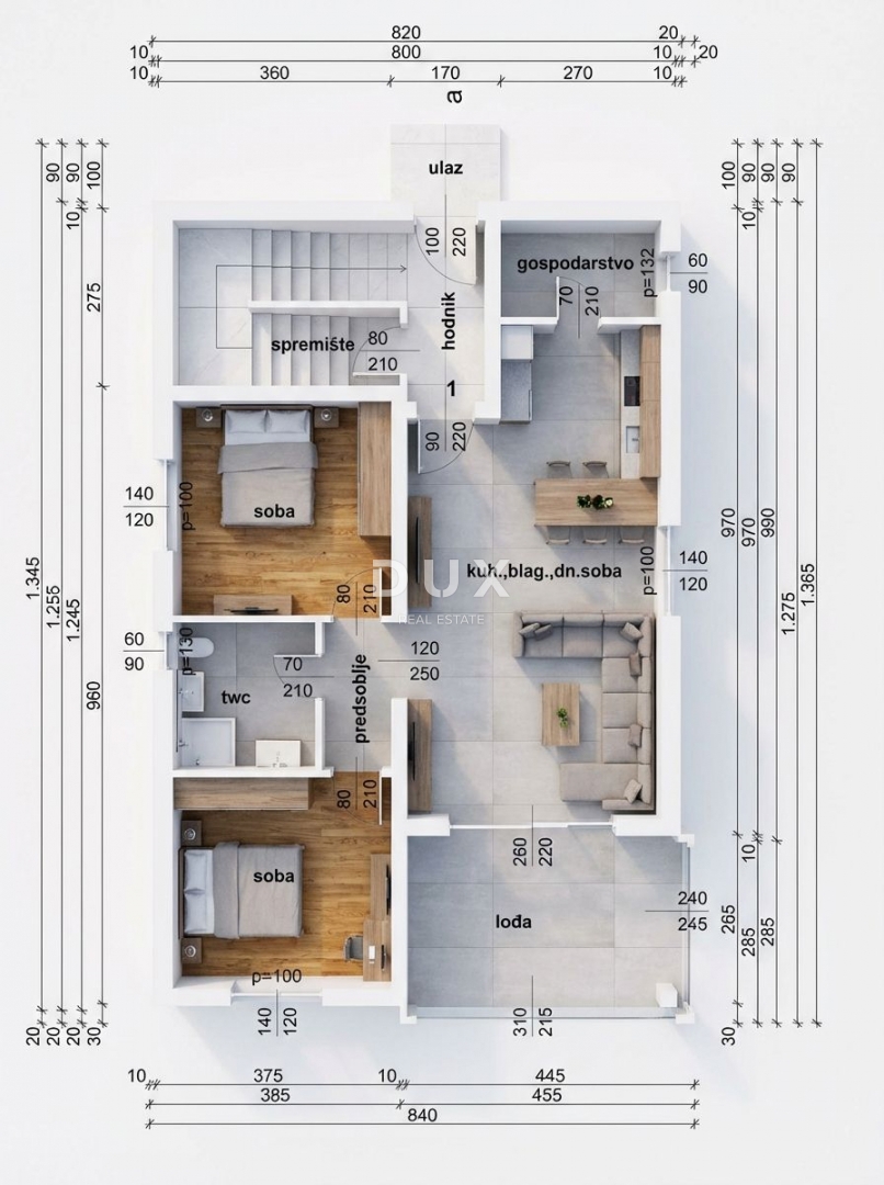 OTOK RAB, KAMPOR - Vrhunsko stanovanje v pritličju z lastnim vrtom