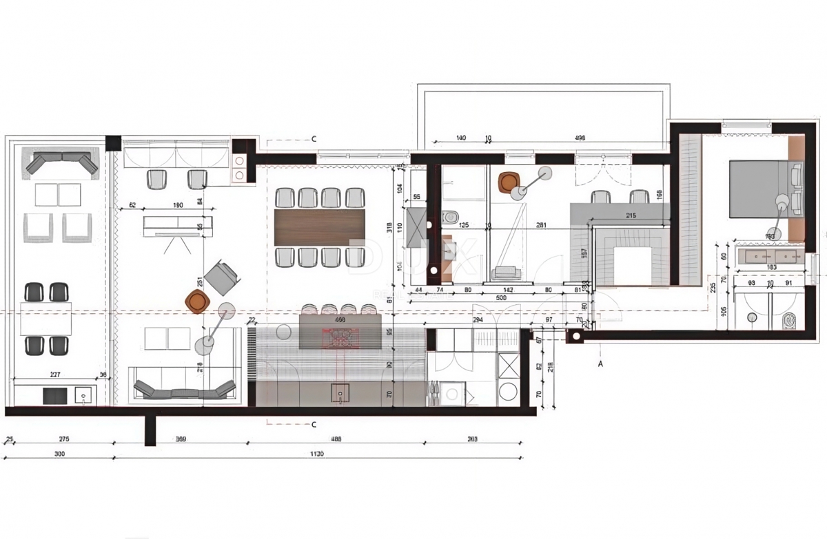 ISTRA, NOVIGRAD - Luksuzno stanovanje s pogledom na morje