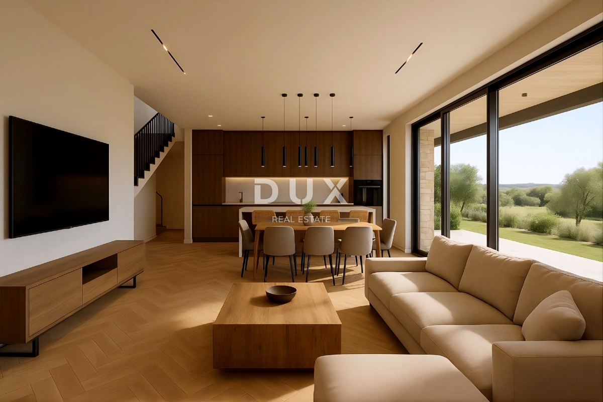 ISTRA, BARBAN - Prostorno zemljišče z gradbenim dovoljenjem